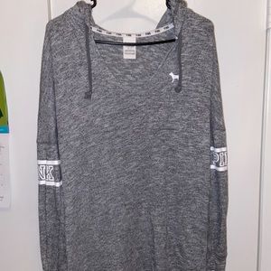 Vs pink hoodie shirt